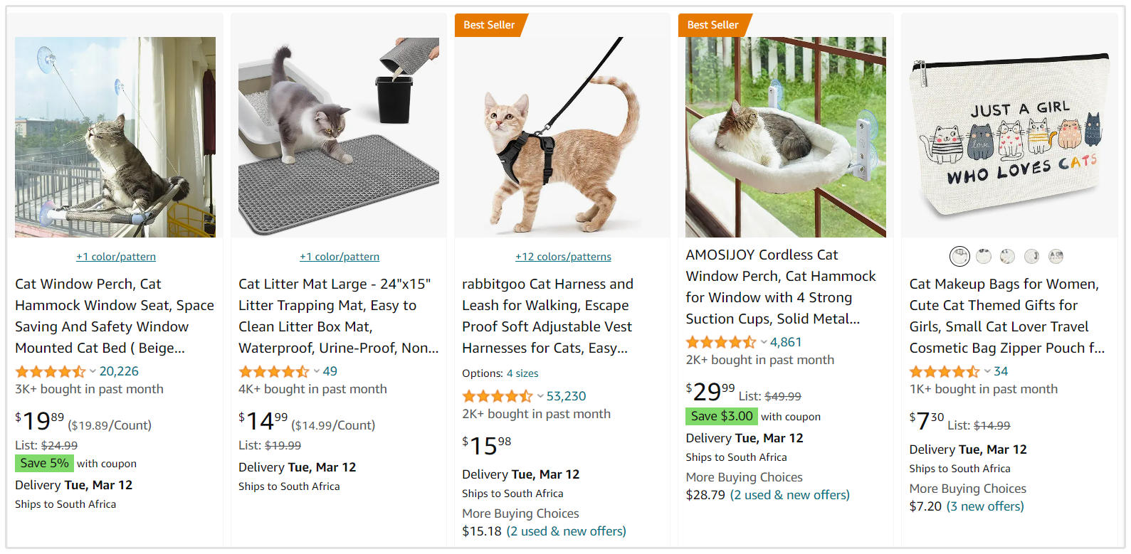 Productos para Gatos